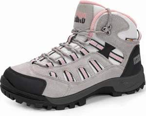 @ R CORD Womens Hiking Boots Waterproof Lightweight Hiking Boots Women Ankle Support Hiking Shoes Backpacking Boots Breathable Non-slip Hiking Boot for Outdoors