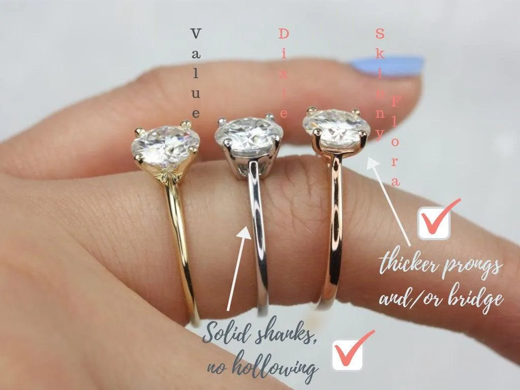 2.01ct Juniper 14kt Rose Gold Violet Purple Blue Sapphire Art Deco Cluster 3 Stone Oval Unique Ring