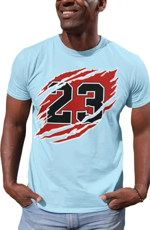 23 Slash Shirt to Match Jordan Retro Sneakers Low Mid High 1 2 3 4 5, Tee to Match Jordan 1s 2s 3s 4s 5s 6s