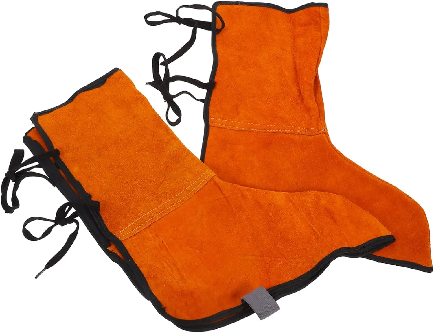 2pcs Safety Shoe Covers Welding Boots for Men Welder Shoe Cover Welding Shoe Covers Spats for Shoes Welding Boot Covers Welding Boot Cover for Men Welder Boots Cowhide Yellow