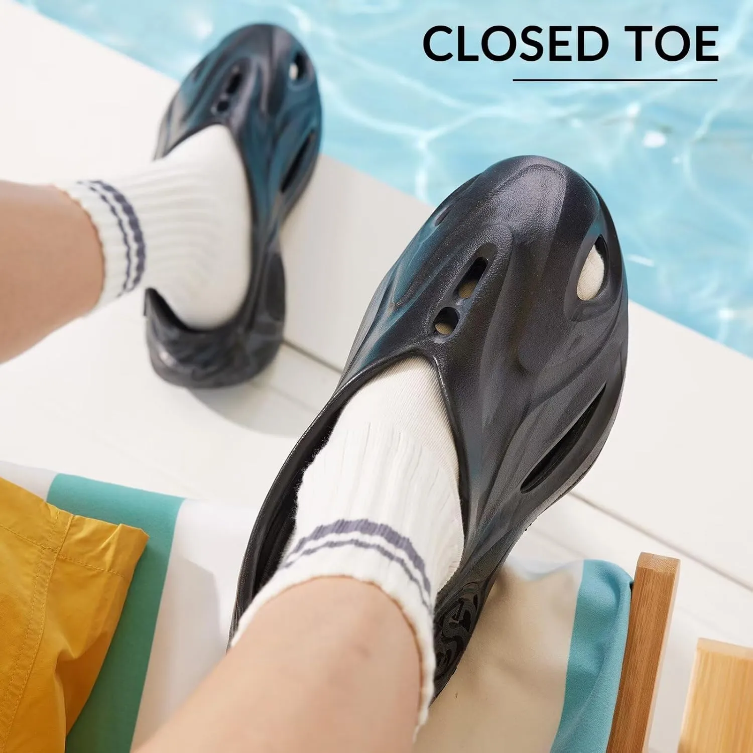 361° AG Whale 2 Recovery slides for men arch support mens slippers for plantar fasciitis relief house shoes orthopedic,Non slip closed toe sandals for shower beach gym,Aaron Gordon basketball slides