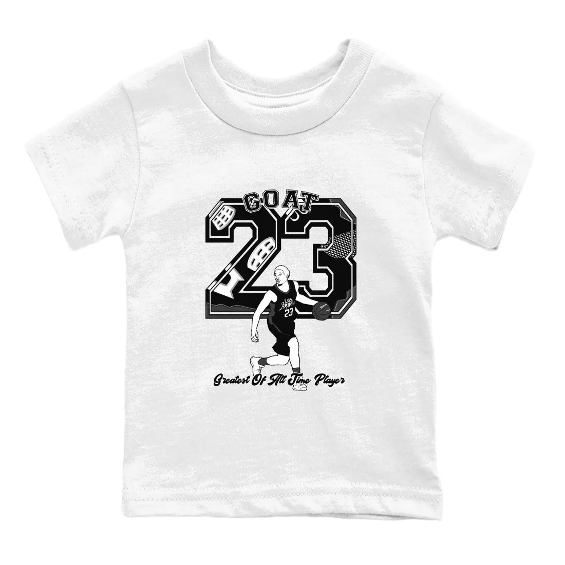 4 Goat White Kids Air Problem-solving SNRT Jordan Sneaker Player Tees Convenient - Thunder