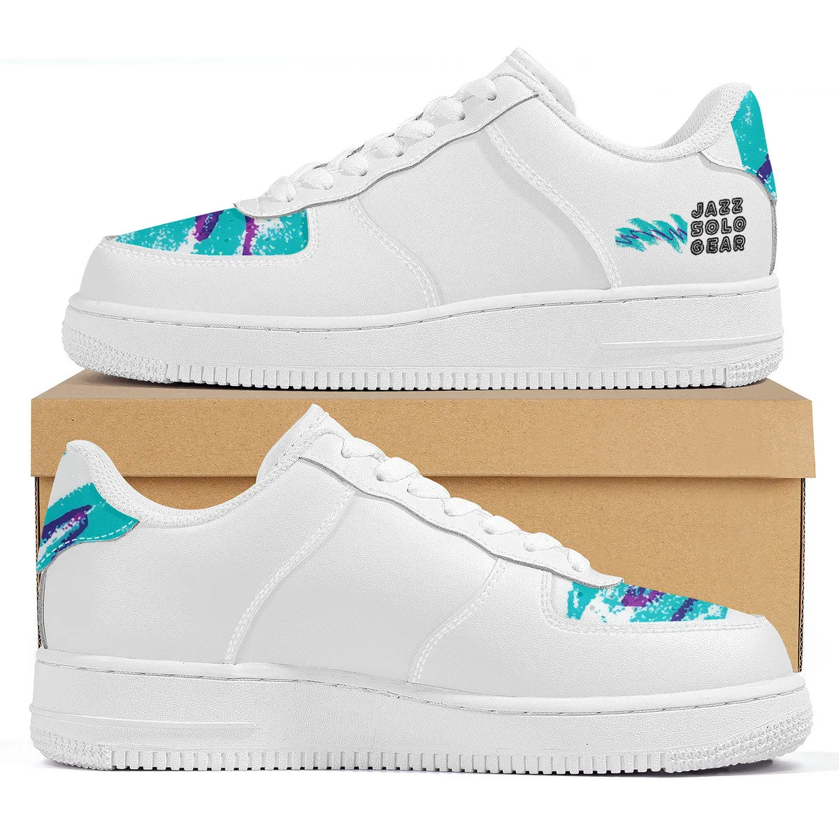 90 Jazz Solo Cup Pattern Low Top Unisex Sneaker