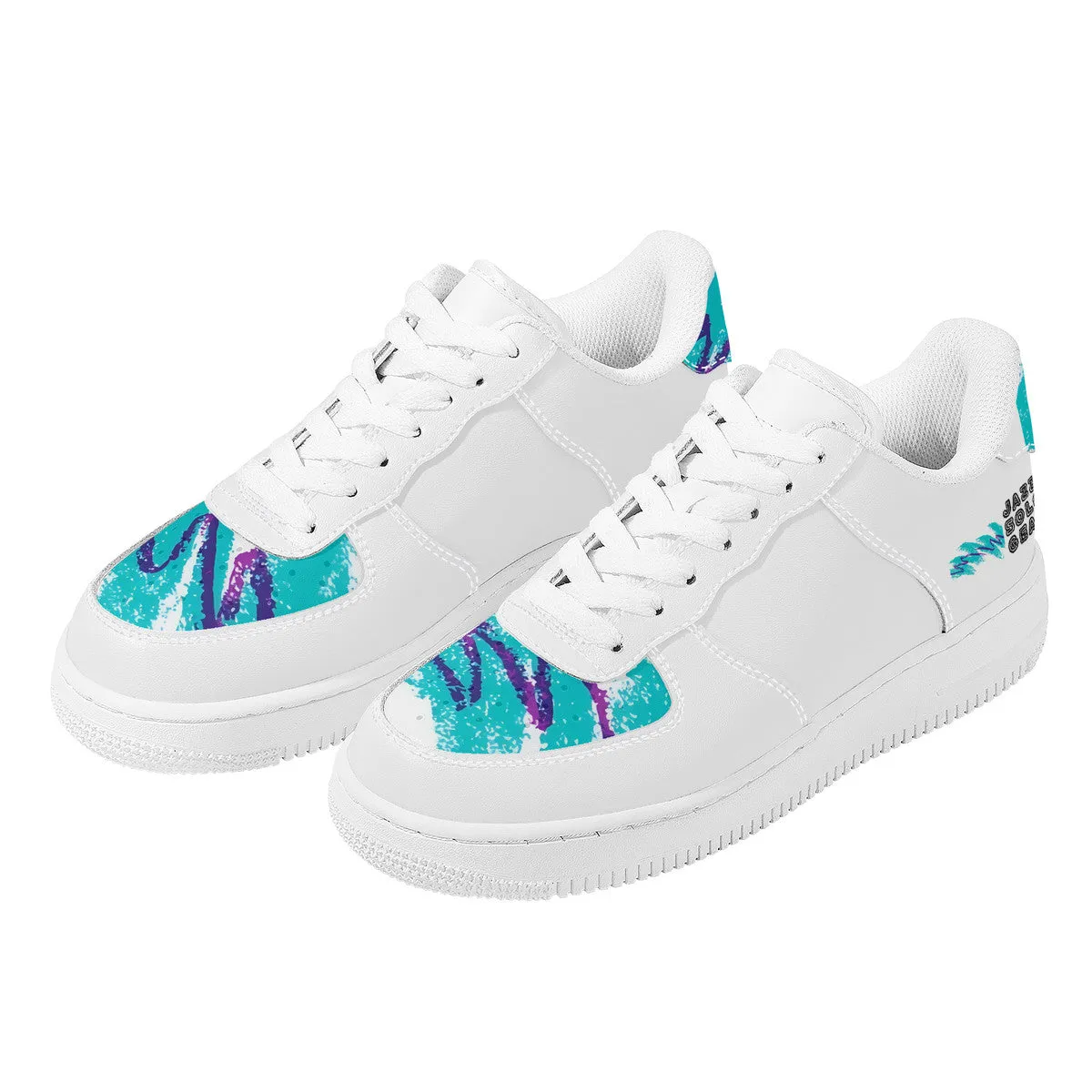 90 Jazz Solo Cup Pattern Low Top Unisex Sneaker