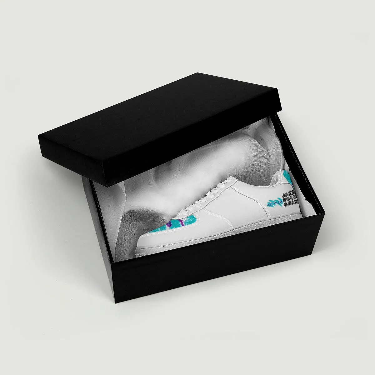 90 Jazz Solo Cup Pattern Low Top Unisex Sneaker