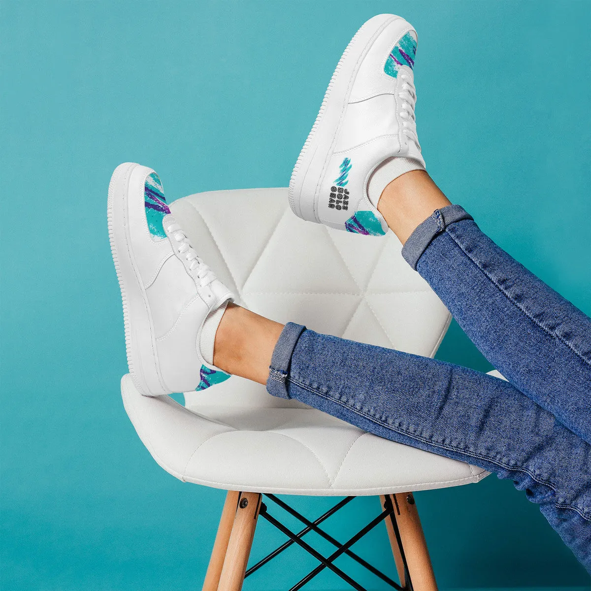 90 Jazz Solo Cup Pattern Low Top Unisex Sneaker