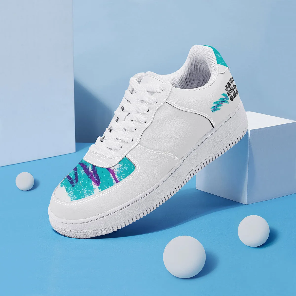 90 Jazz Solo Cup Pattern Low Top Unisex Sneaker