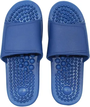 Acupressure Massage Slippers Reflexology Therapy Shoes Plantar Fasciitis Arthritis Neuropathy Pain Relief Acupuncture Slippers Non-Slip Massage Sandals Women,Gifts for Parents(Yellow, US Women 5.5-6)