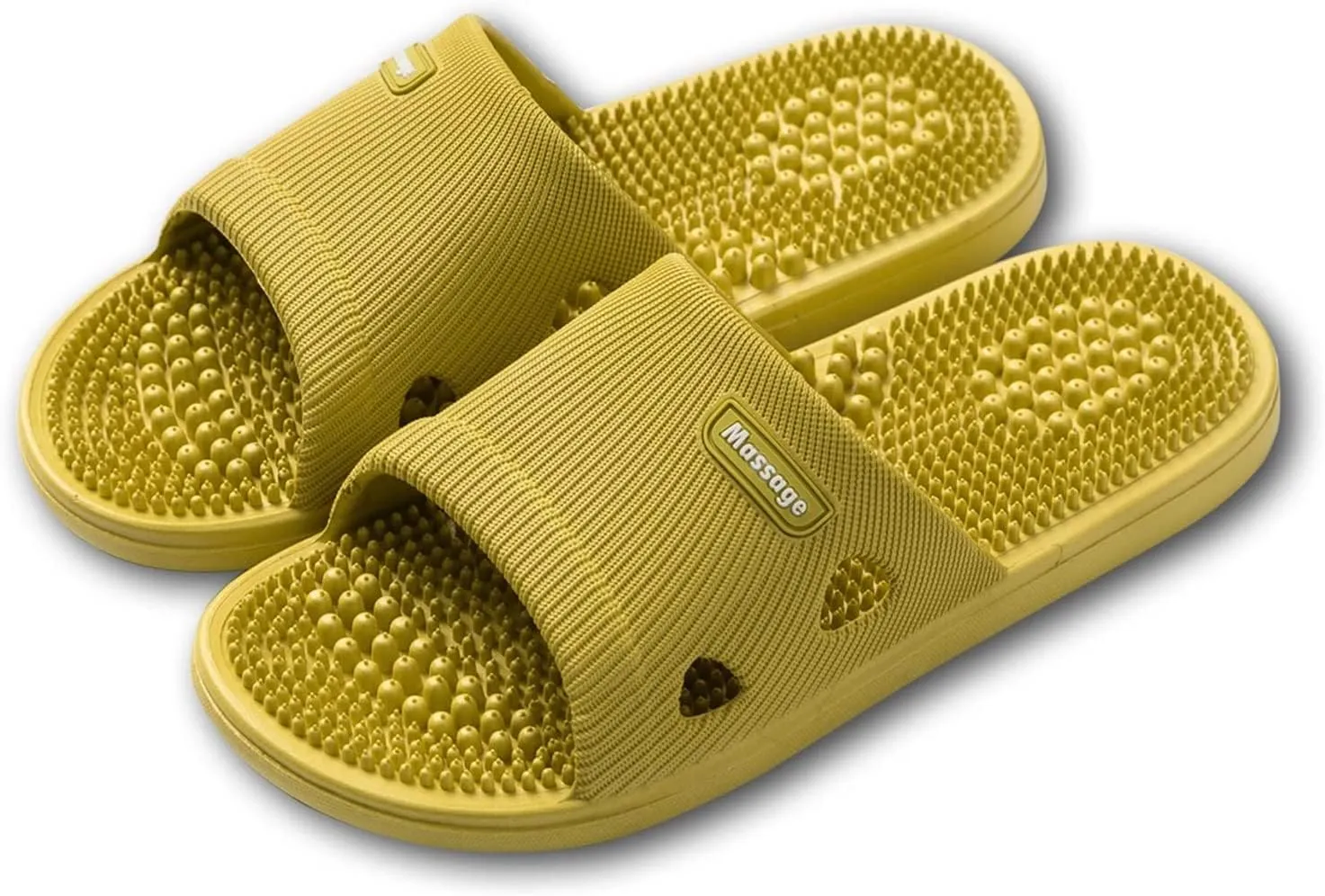 Acupressure Reflexology Bathroom Massage Slippers Shoes Sandals for Men& Women Home Shoes Shock Absorbing, Therapy Promoting Blood Circulation Myofascial Release Trigger Point 6.5-7 Women