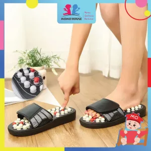 Acupressure Reflexology Foot Healthy Massage Slippers Slipper Sandal Shoe Kasut Selipar Urut