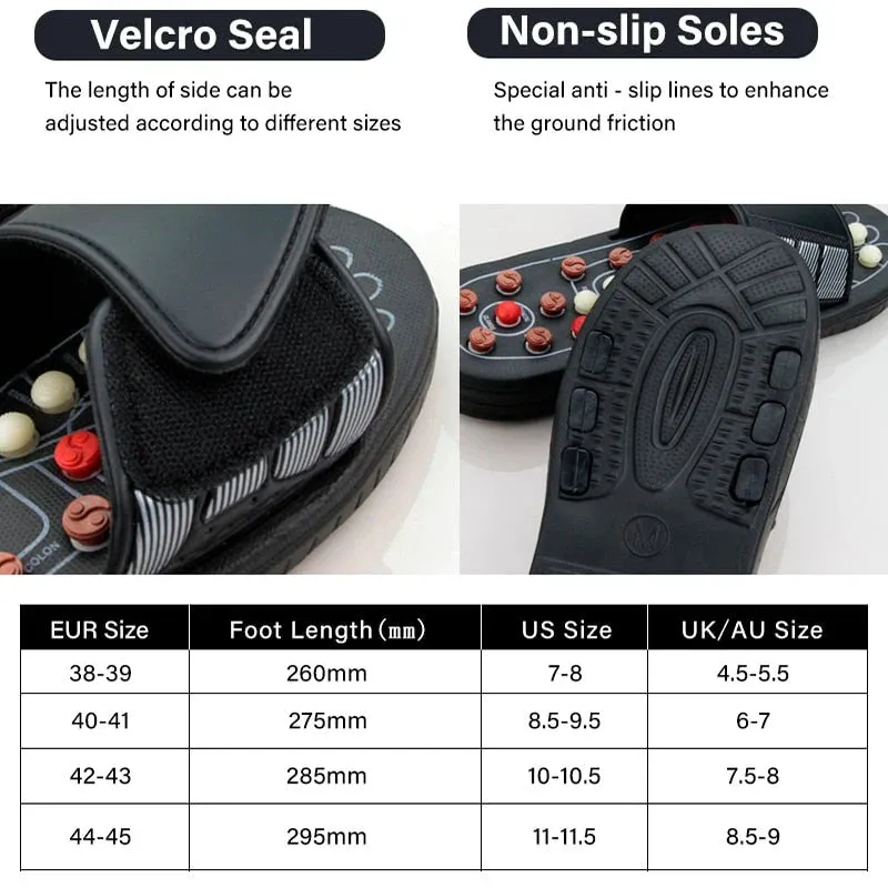 Acupressure Slippers Keeping use of foot massage tool can help to improve circulation and relieve lower back pain migraine foot pain due to plantar fasciitis arthritis neuropathy