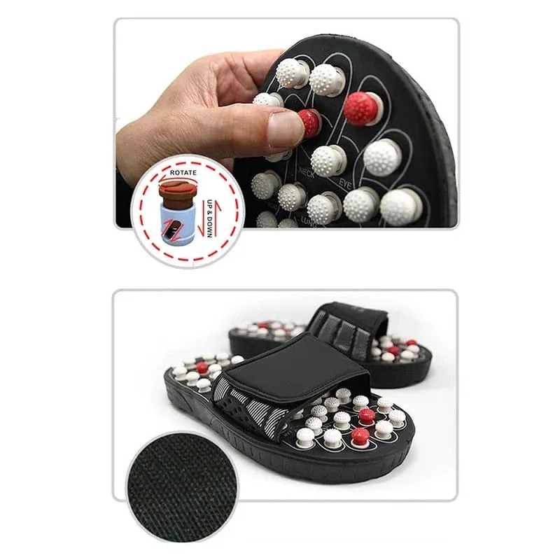 Acupressure Slippers Keeping use of foot massage tool can help to improve circulation and relieve lower back pain migraine foot pain due to plantar fasciitis arthritis neuropathy