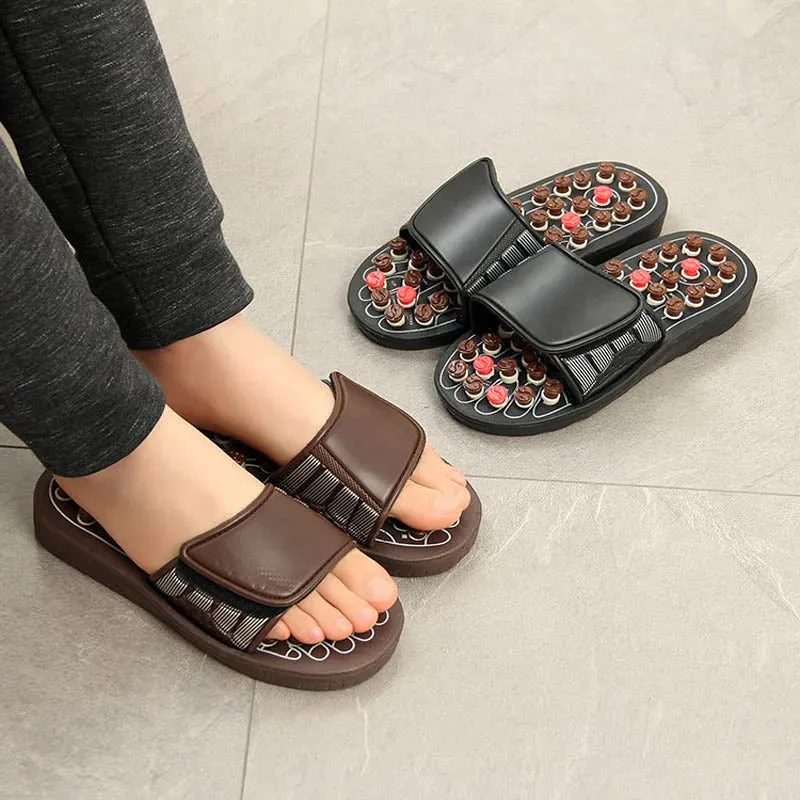 Acupressure Slippers Keeping use of foot massage tool can help to improve circulation and relieve lower back pain migraine foot pain due to plantar fasciitis arthritis neuropathy