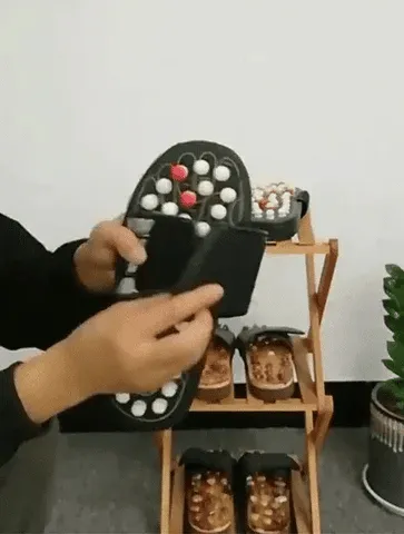 Acupressure Slippers Keeping use of foot massage tool can help to improve circulation and relieve lower back pain migraine foot pain due to plantar fasciitis arthritis neuropathy