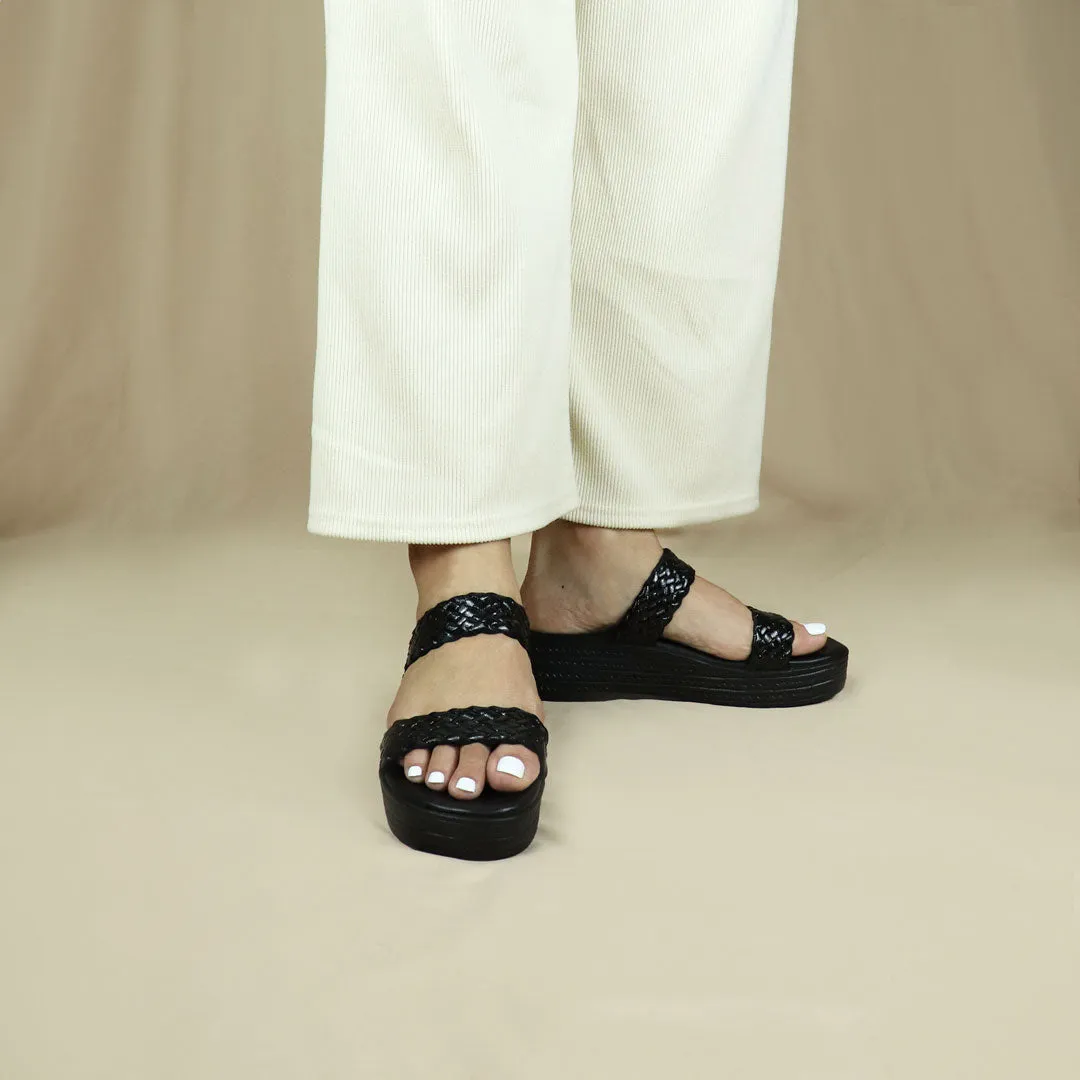 [Add to Cart RM129] Pretty Essential Strappy Flatform Sandals 2"inch [Cushioned Footbed Series]