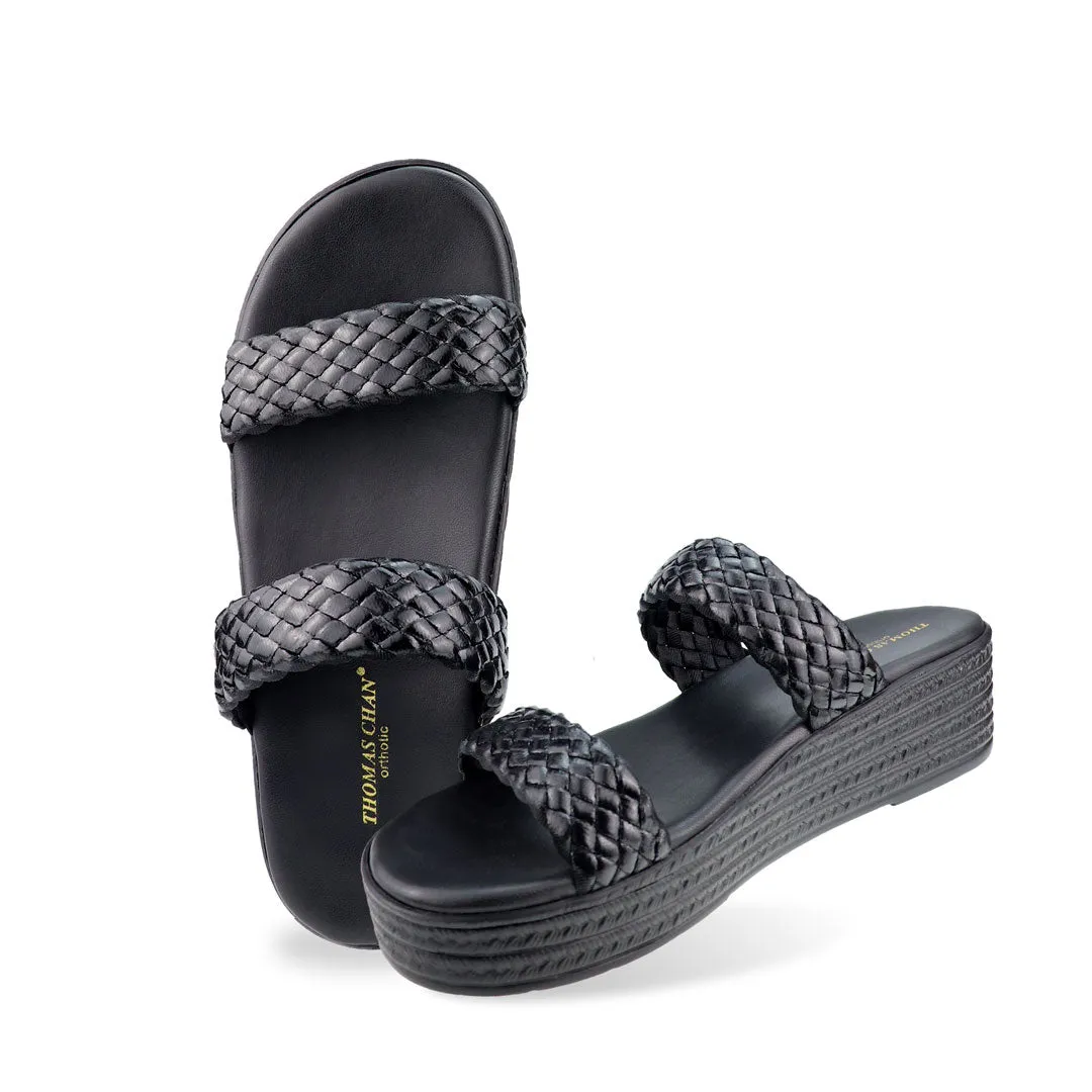 [Add to Cart RM129] Pretty Essential Strappy Flatform Sandals 2"inch [Cushioned Footbed Series]