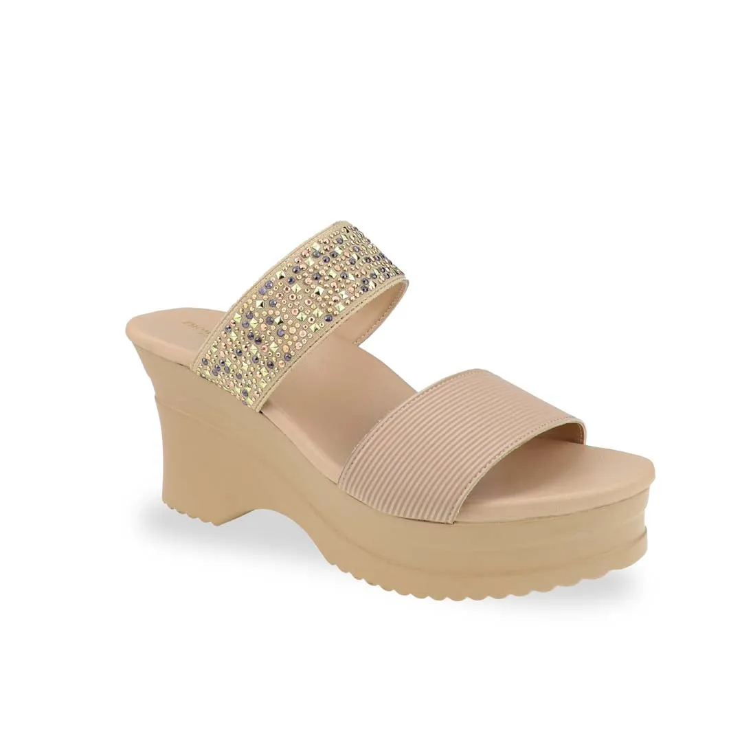 [Add to Cart RM189] Strappy Rhinestone Heels 3"inch [Cushioned Footbed Series]