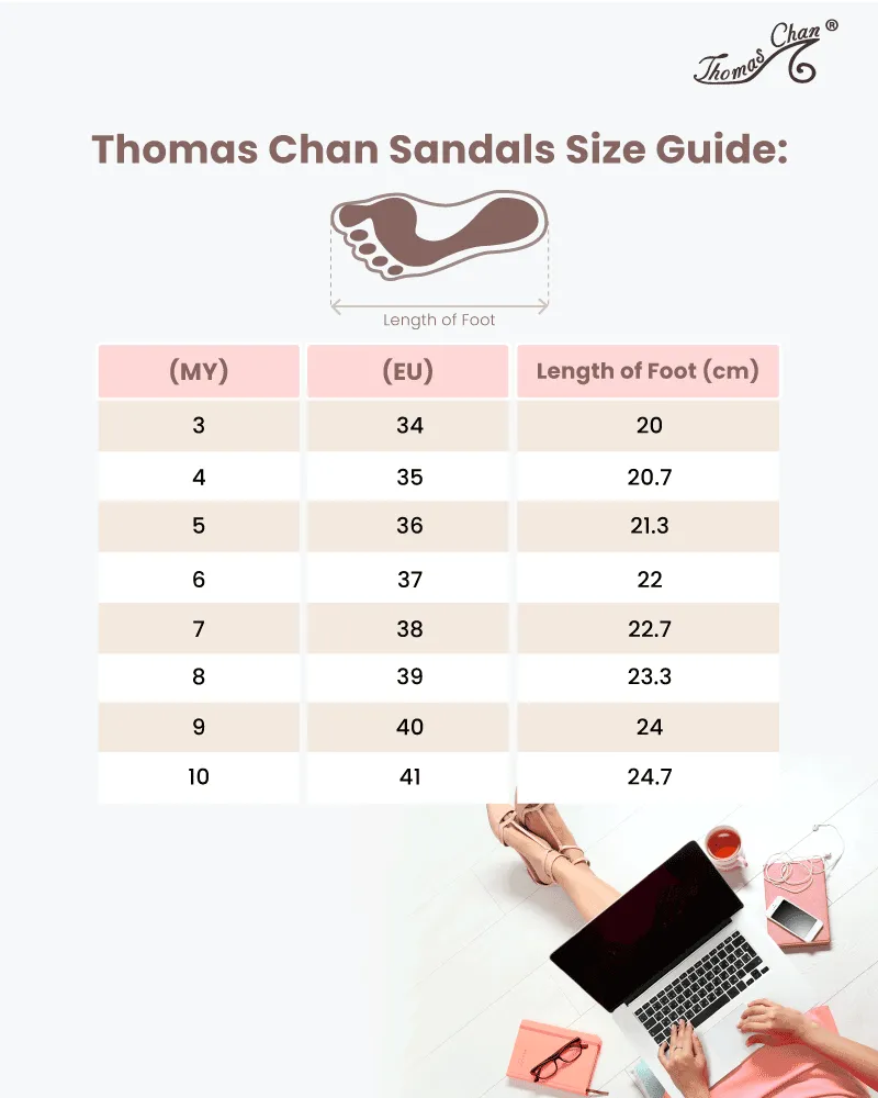[Add to Cart RM189] Strappy Rhinestone Heels 3"inch [Cushioned Footbed Series]