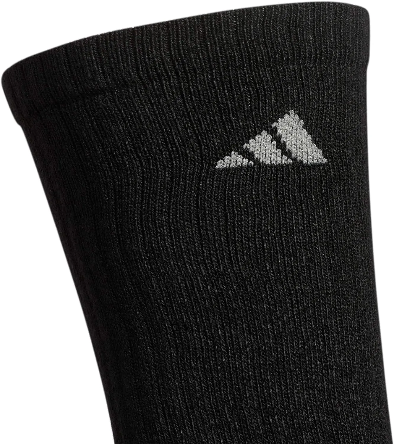 adidas Men's Athletic Cushioned 6-Pack Crew, Cushioned Crew Socks with Arch Compression for a Secure Fit