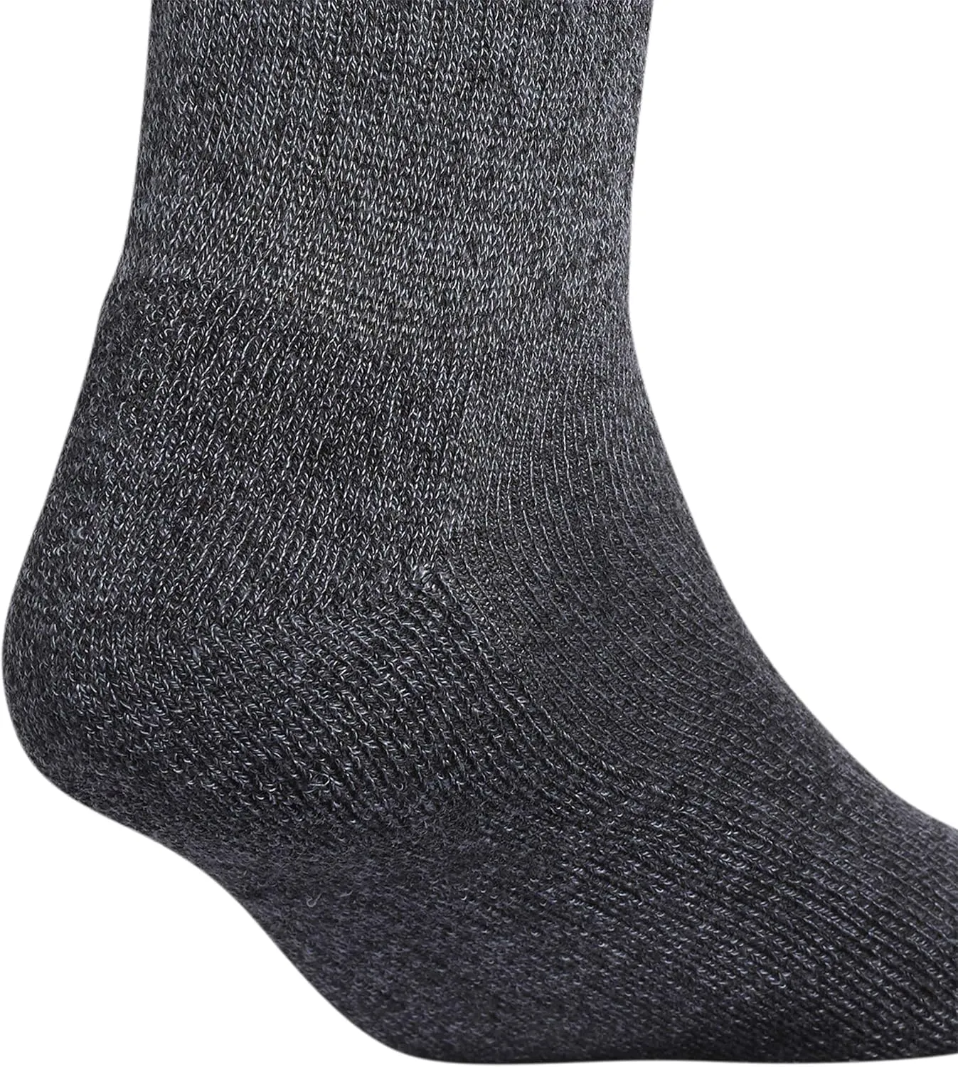 adidas Men's Athletic Cushioned 6-Pack Crew, Cushioned Crew Socks with Arch Compression for a Secure Fit