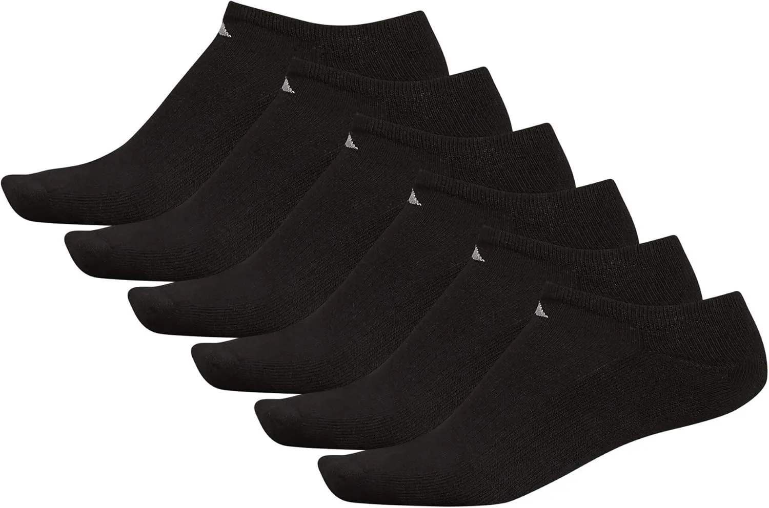adidas Men's Athletic Cushioned Socks, 6-Pack No Show with Arch Support
