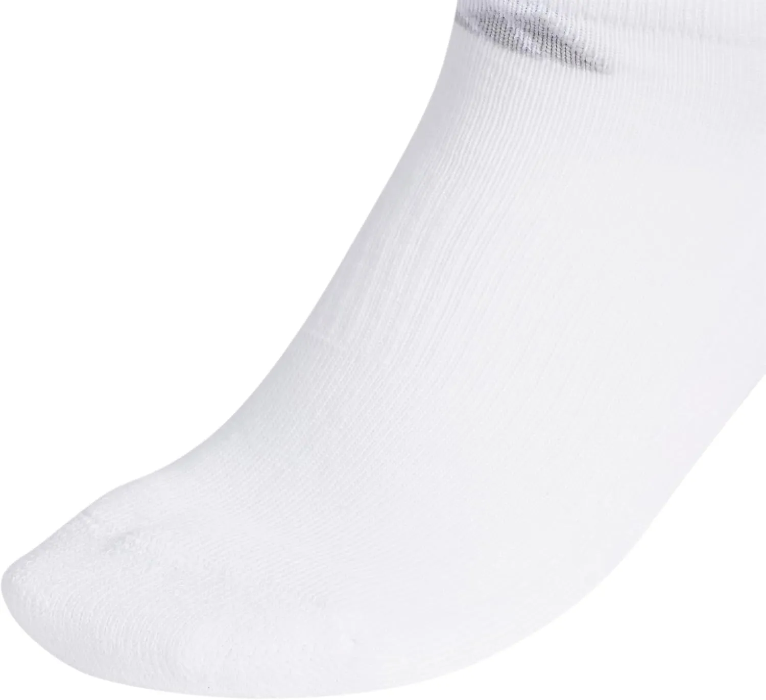 adidas Women's Athletic Cushioned 6-Pack No Show, Socks - No Show Socks for Secure Fit, Cushioned Comfort, Low Profile