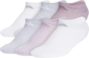 adidas Women's Athletic Cushioned 6-Pack No Show, Socks - No Show Socks for Secure Fit, Cushioned Comfort, Low Profile