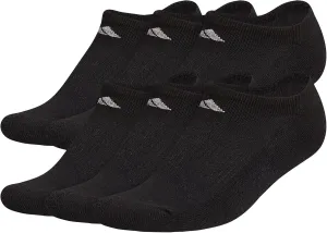 adidas Women's Athletic Cushioned 6-Pack No Show, Socks - No Show Socks for Secure Fit, Cushioned Comfort, Low Profile