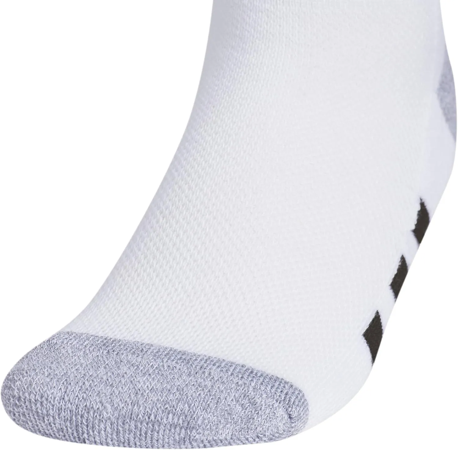 adidas Youth Athletic Cushioned 6-Pack Crew, Kid's Crew Socks for Sports, Durable & Breathable