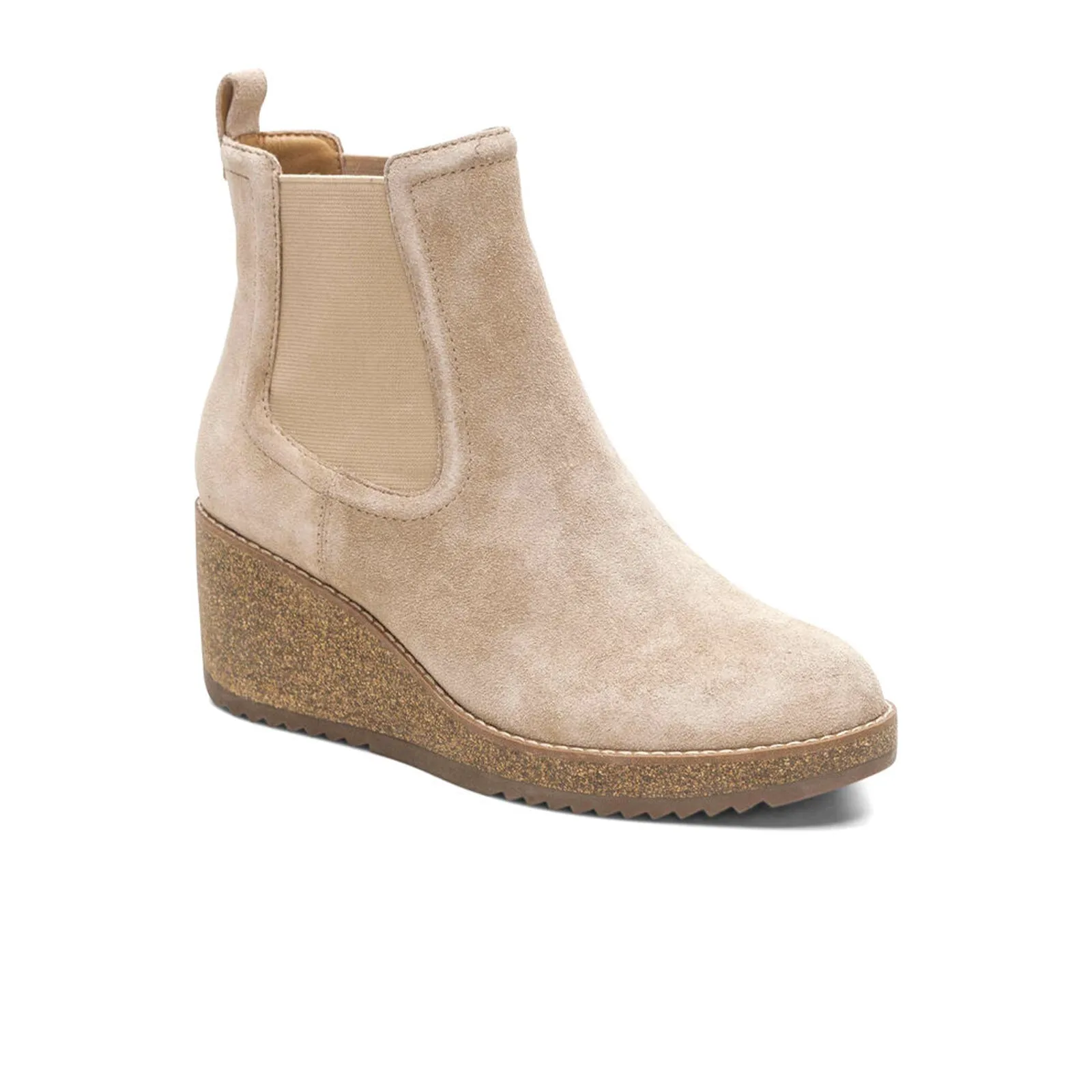 Aetrex Dawn Wedge Boot (Women) - Tan