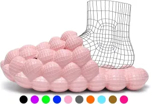Afellicy Massage Bubble Slides for Women and Men,Funny Golf Spa Slippers Indoor and Outdoor Non-Slip Bath Shower Shoes Bedroom House Gym Basketball Slides Pillow Sandals Breathe Slipper