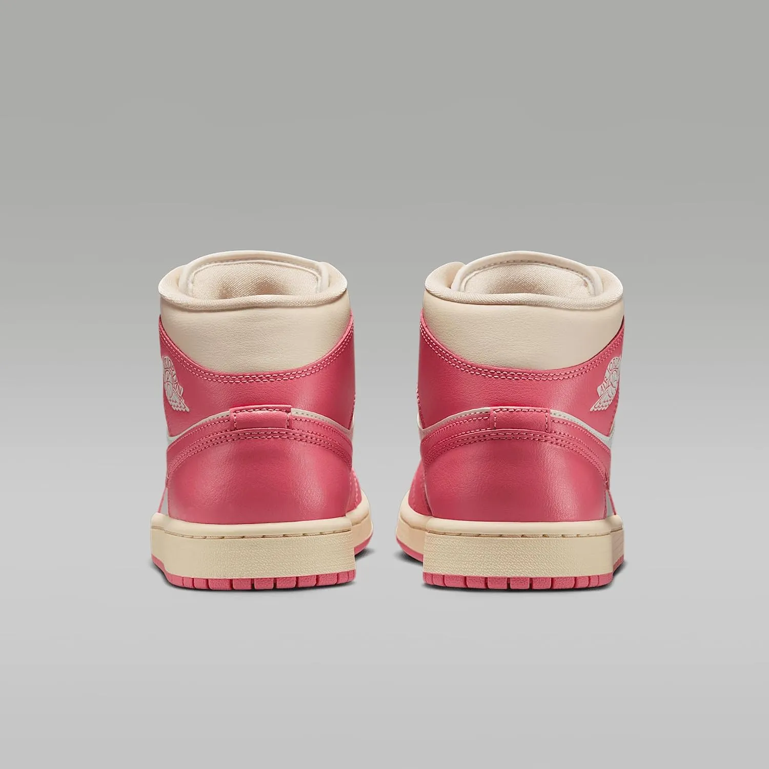 Air Jordan 1 Mid Women's Shoes (BQ6472-109, Sail/Guava Ice/Muslin/Pink Salt)