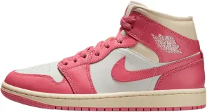 Air Jordan 1 Mid Women's Shoes (BQ6472-109, Sail/Guava Ice/Muslin/Pink Salt)