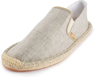 Alexis Leroy Men's Fashion Casual Canvas Slip on Flat Espadrilles
