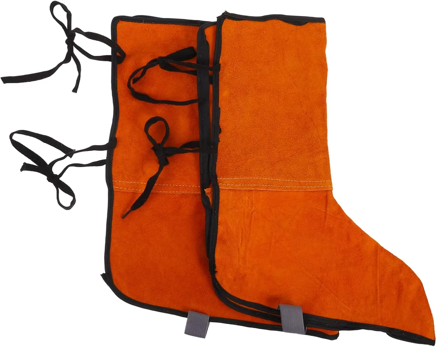 Alipis 2pcs Welding Boot Covers for Men Welder Shoe Protectors Heat Insulation Leather Safety Spats Welding Supplies Random Color