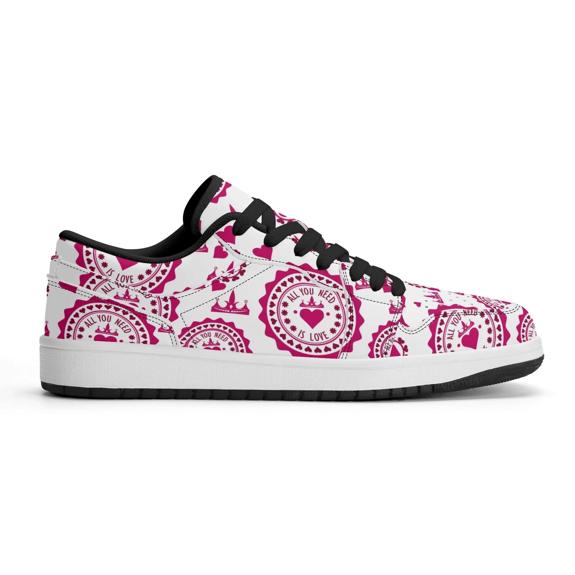 All you need Low Top Leder Sneaker für Damen