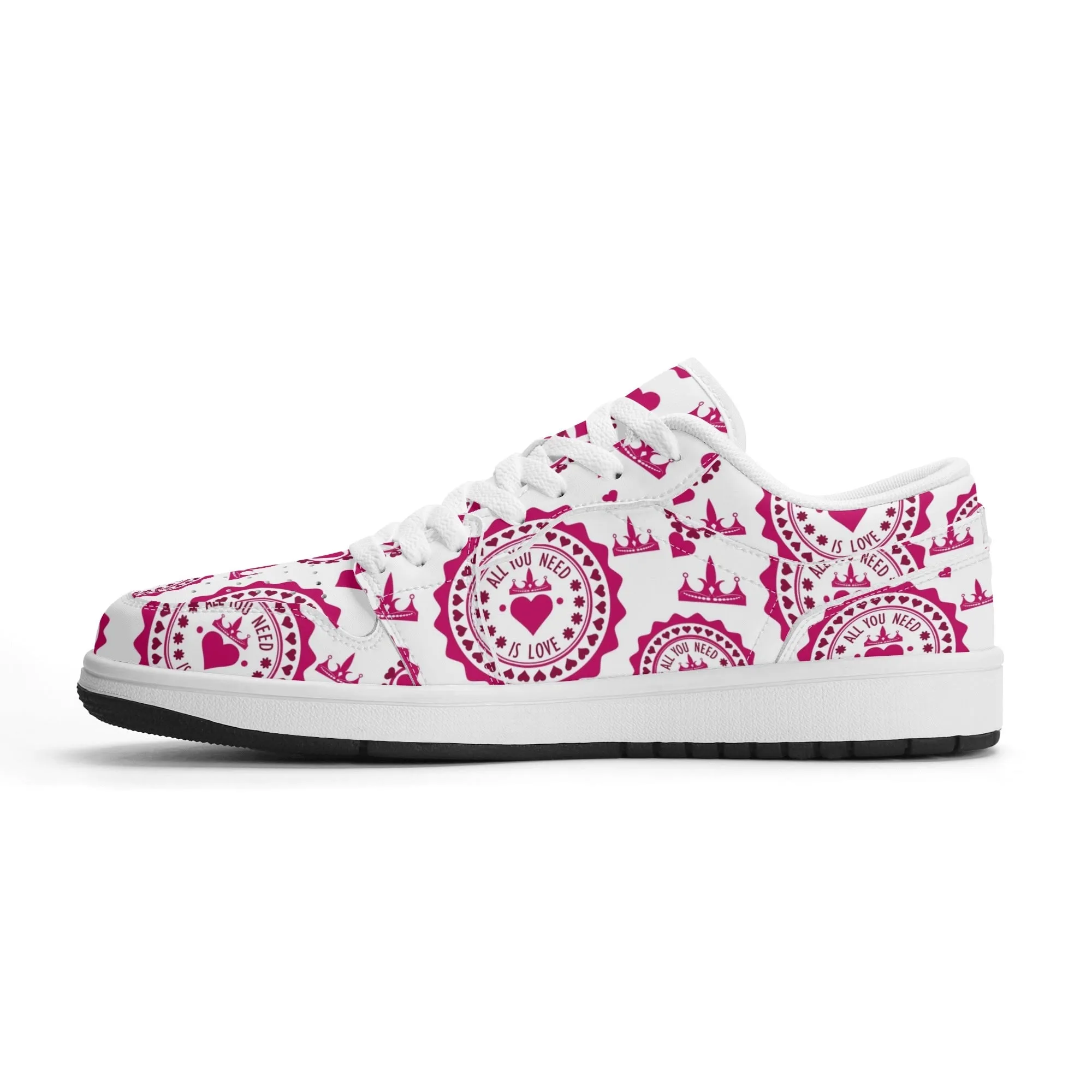 All you need Low Top Leder Sneaker für Damen