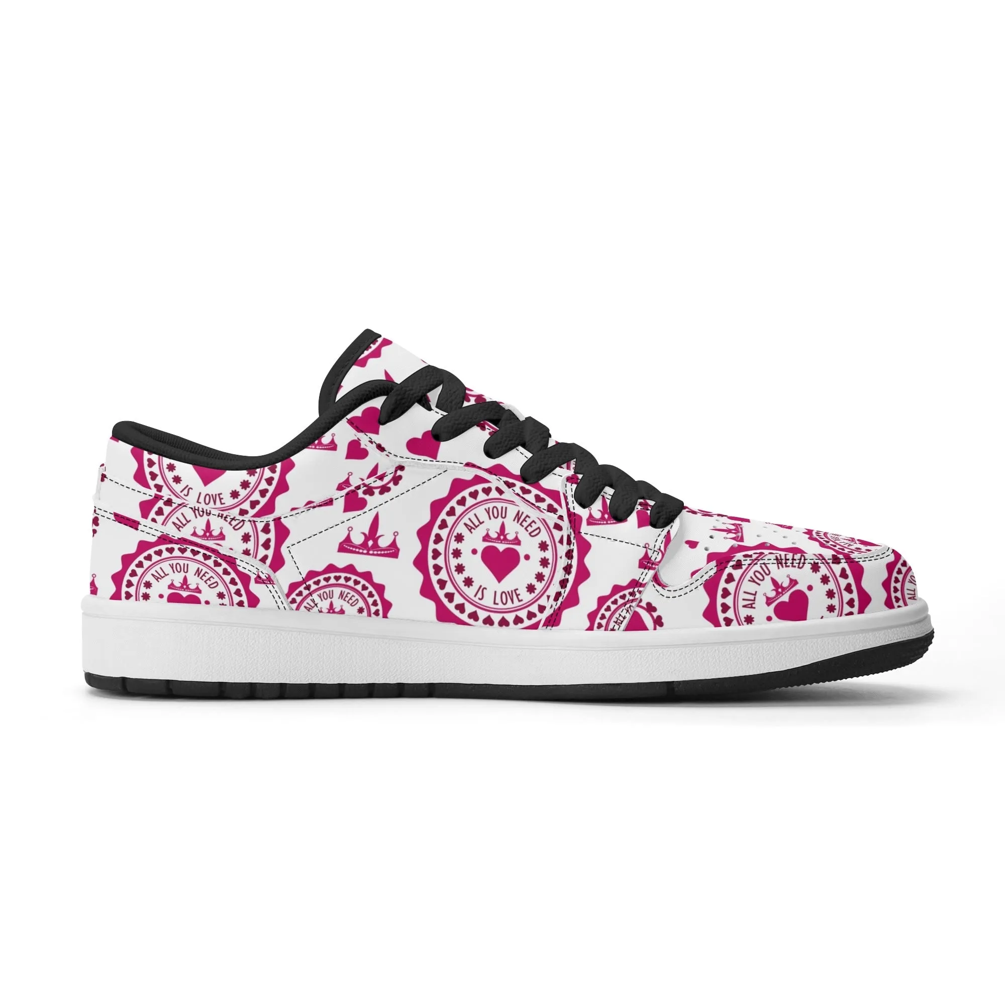 All you need Low Top Leder Sneaker für Damen