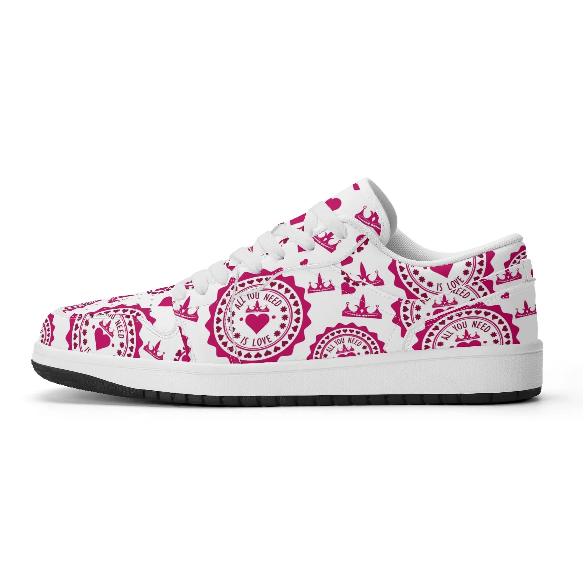All you need Low Top Leder Sneaker für Damen