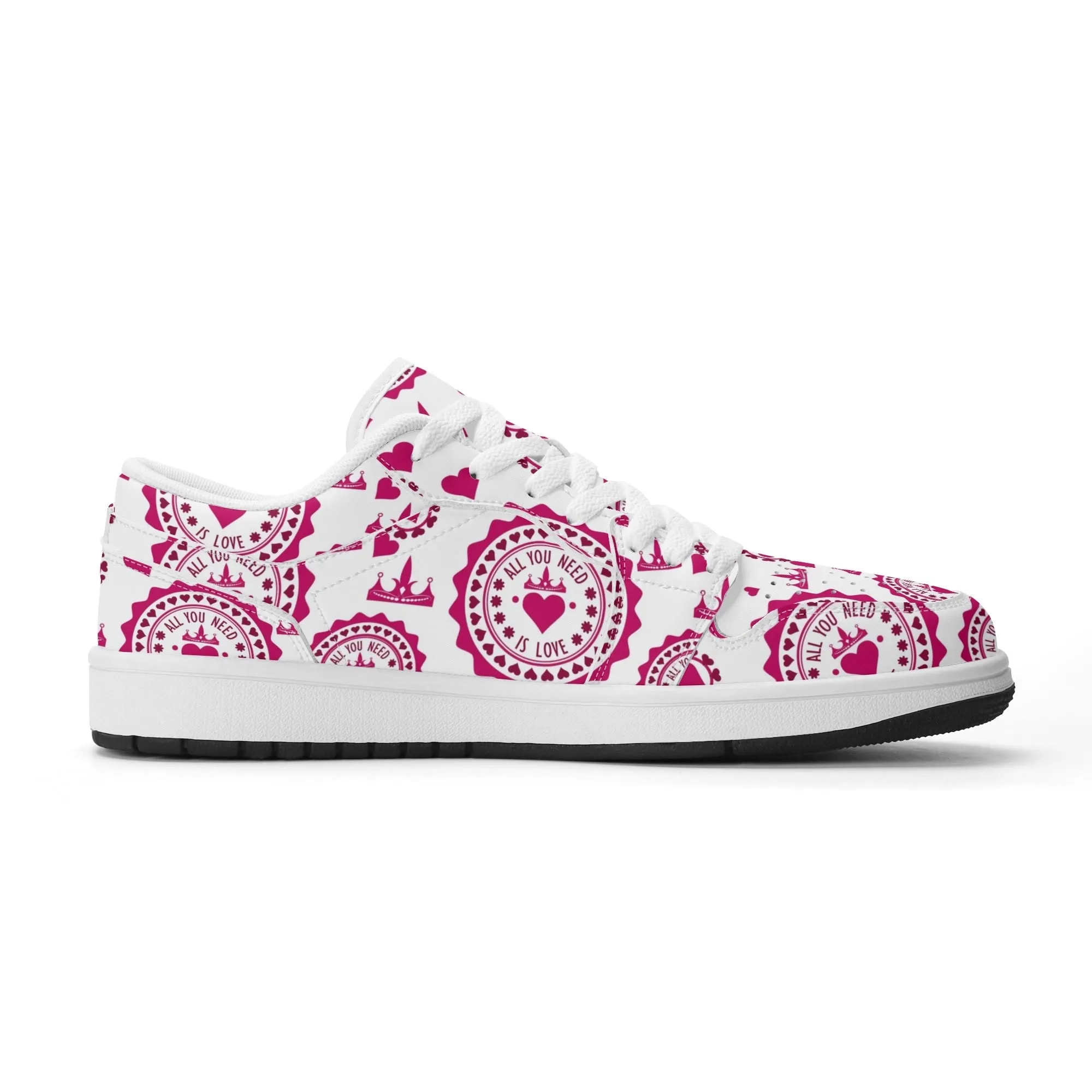 All you need Low Top Leder Sneaker für Damen