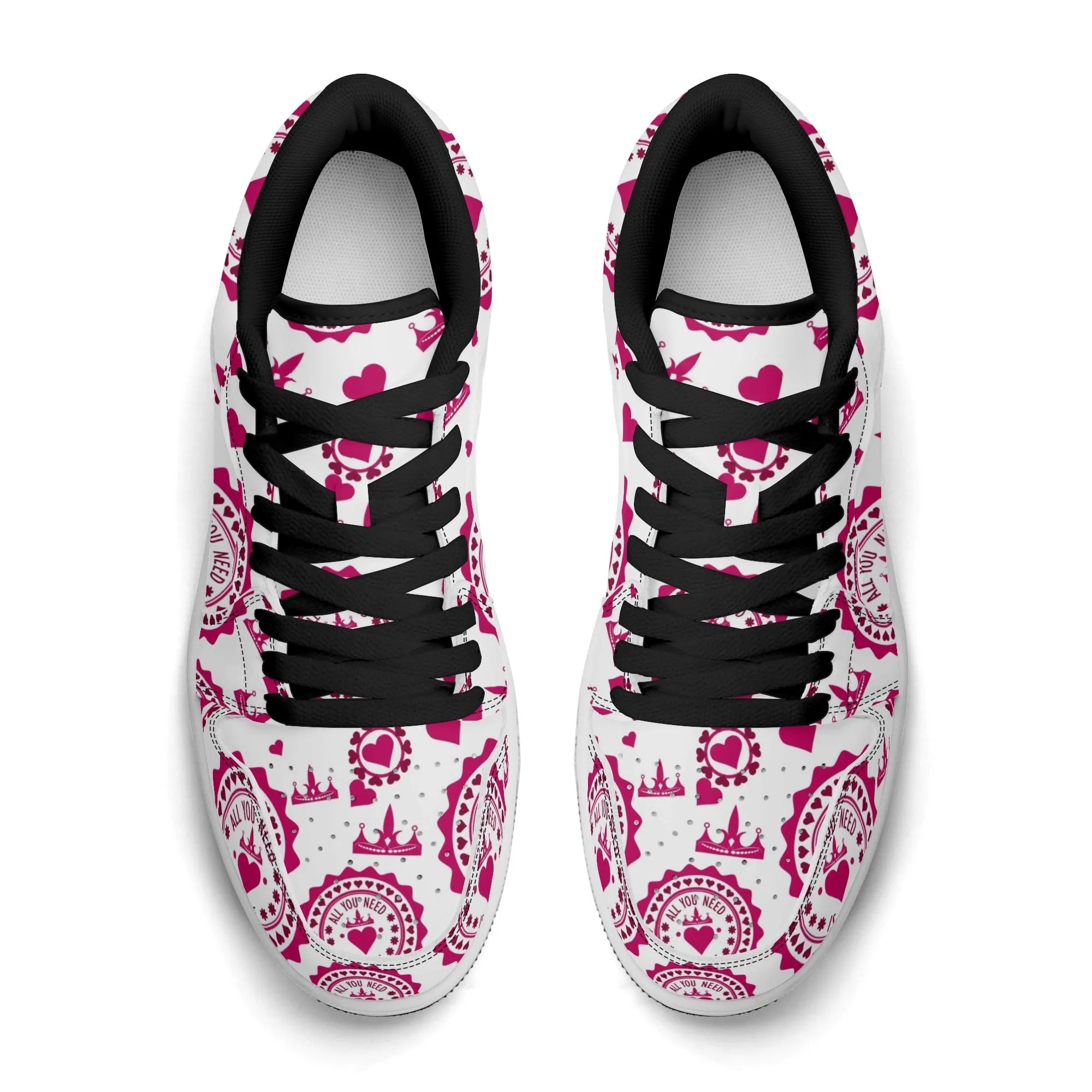 All you need Low Top Leder Sneaker für Damen