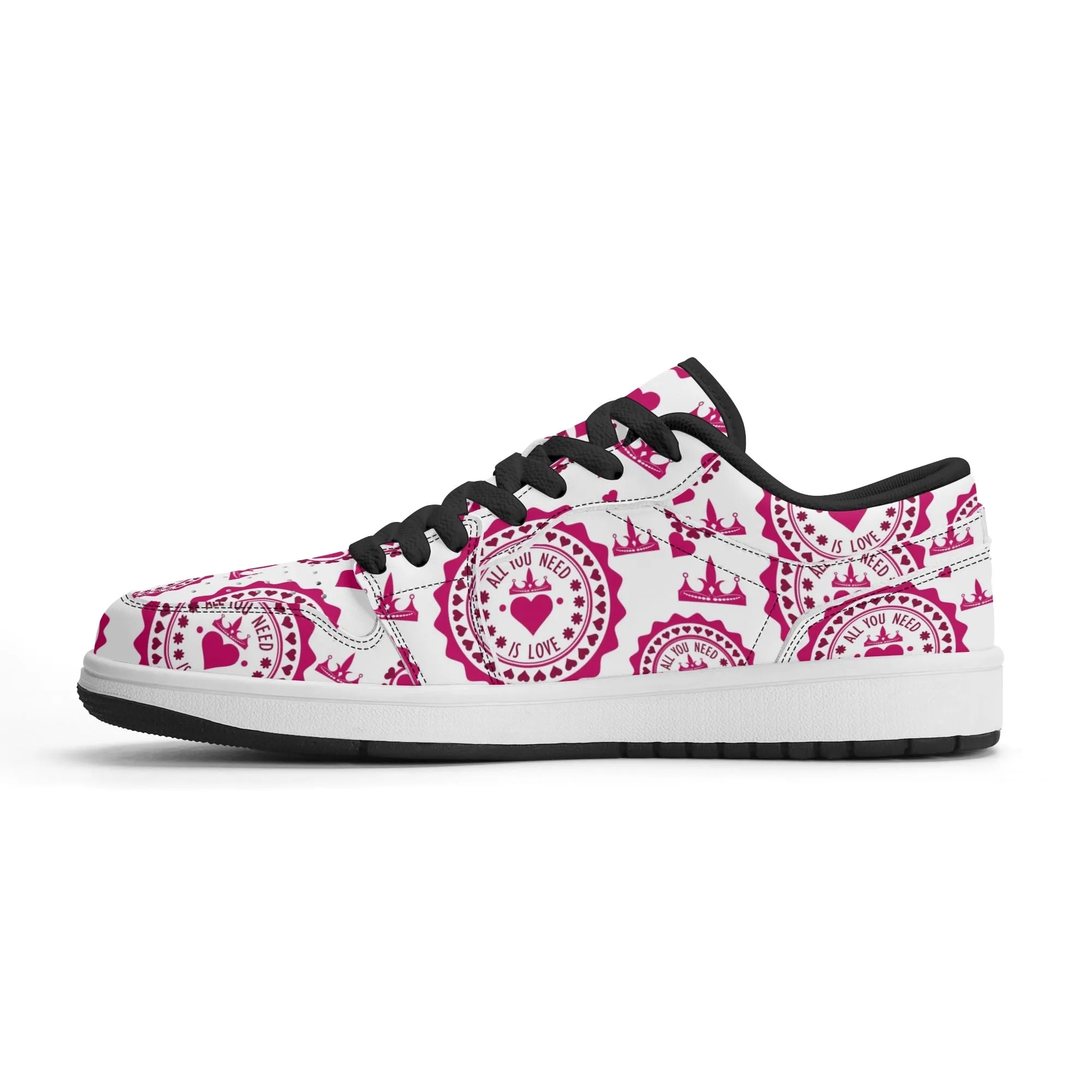 All you need Low Top Leder Sneaker für Damen