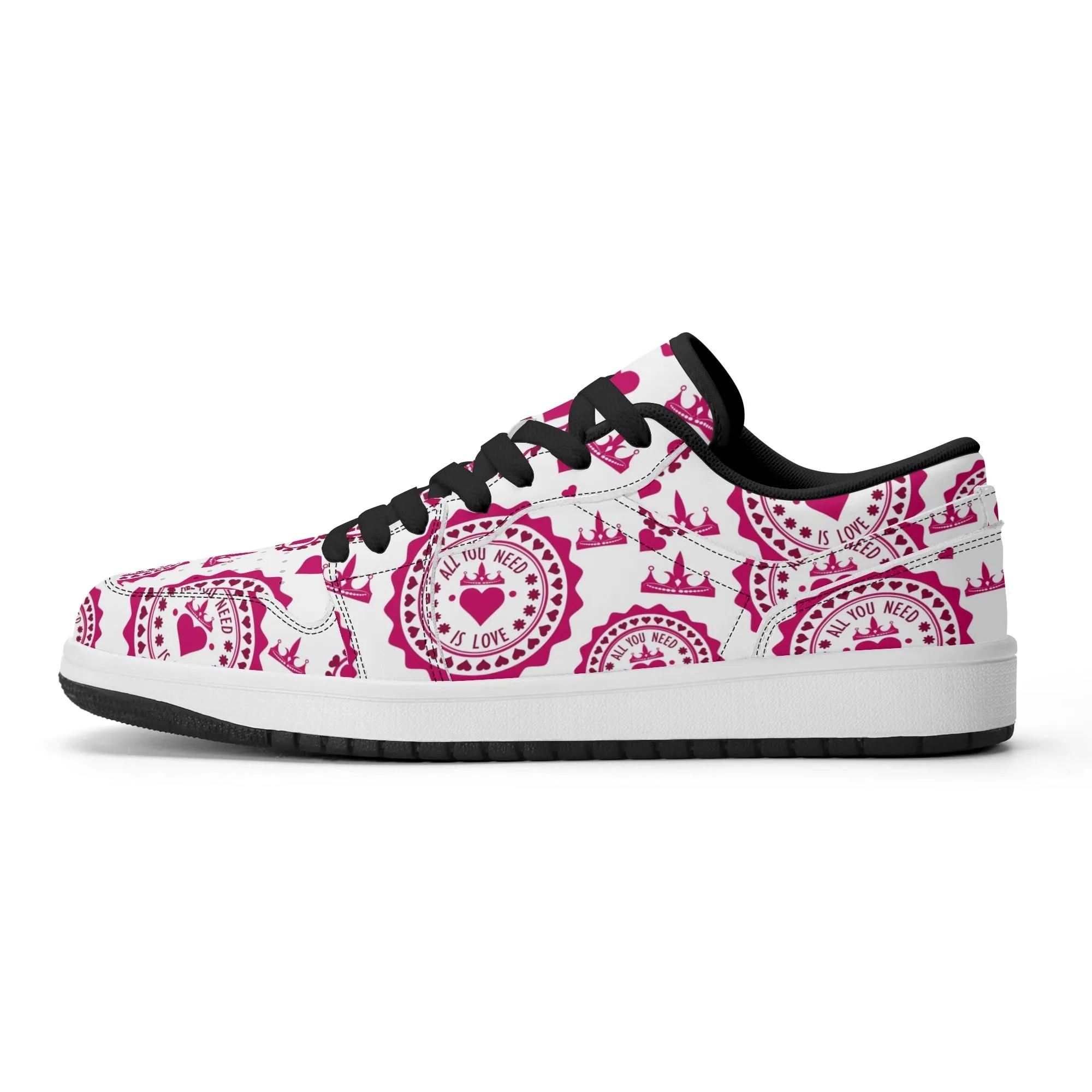 All you need Low Top Leder Sneaker für Damen
