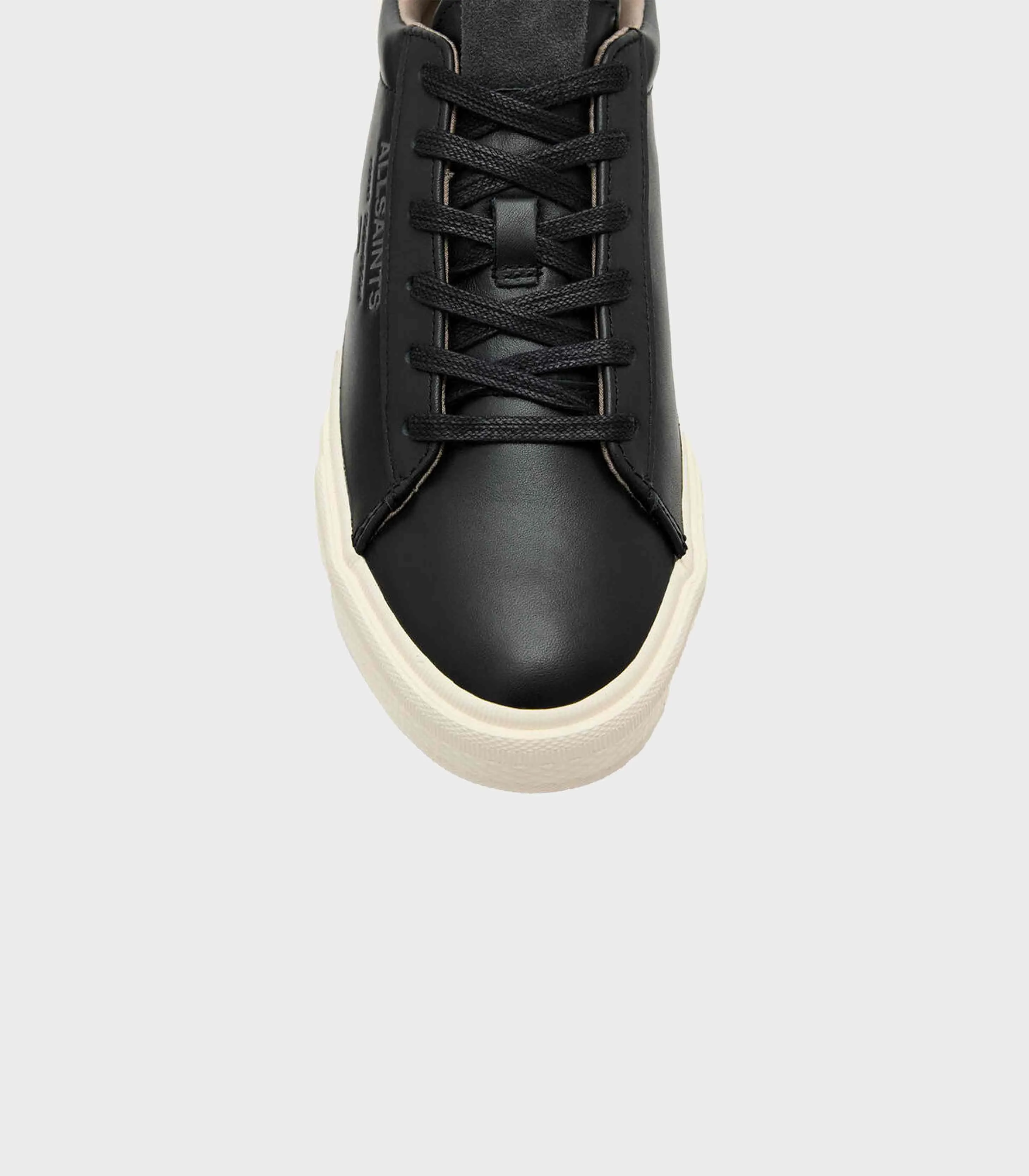 AllSaints - Underground Leather Low Top Trainers