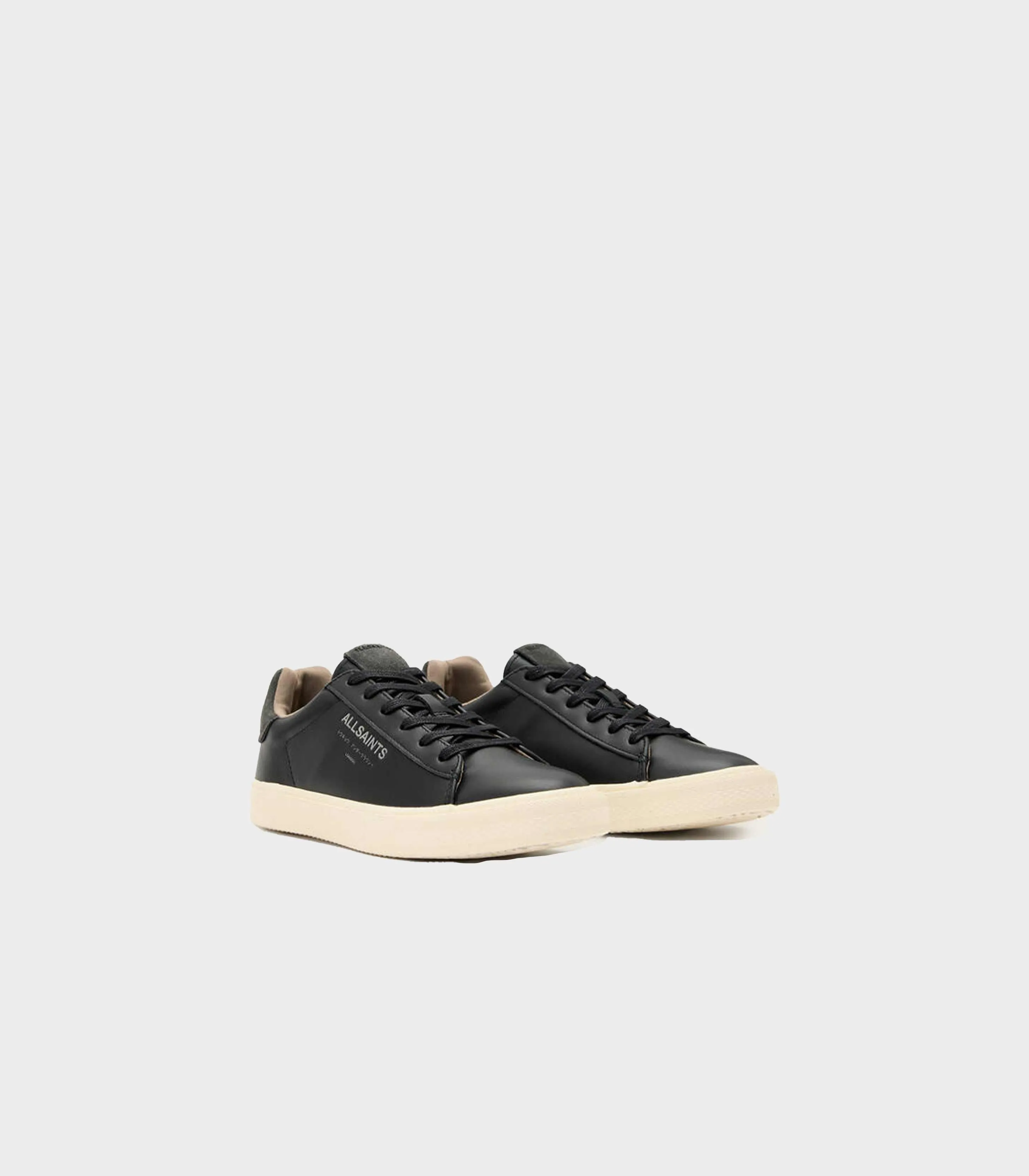 AllSaints - Underground Leather Low Top Trainers