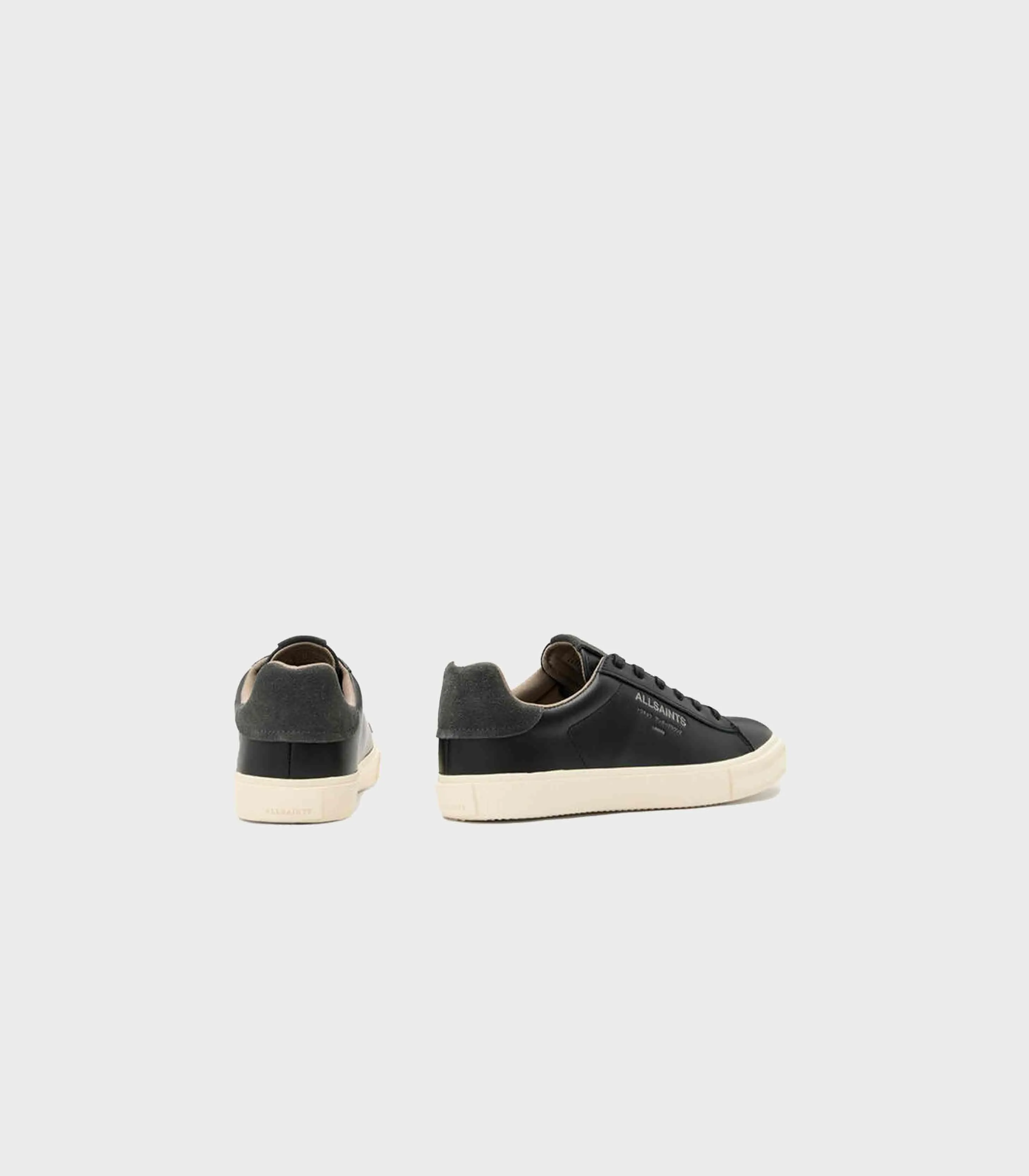 AllSaints - Underground Leather Low Top Trainers