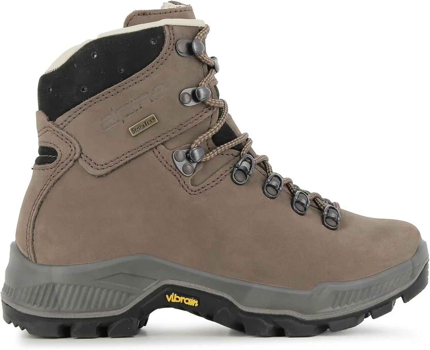 Alpina TIBET Women's Waterproof Boots - Hiking | Backpacking | Mountaineering | Premium Waterproof Ankle High Shoes | Vibram Sole | Breathable Sympatex Membrane | Made in Europe