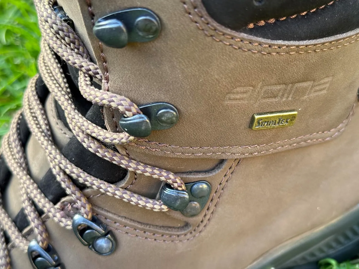 Alpina TIBET Women's Waterproof Boots - Hiking | Backpacking | Mountaineering | Premium Waterproof Ankle High Shoes | Vibram Sole | Breathable Sympatex Membrane | Made in Europe