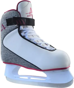 American Athletic Shoe Women's Soft Boot Hockey Skates