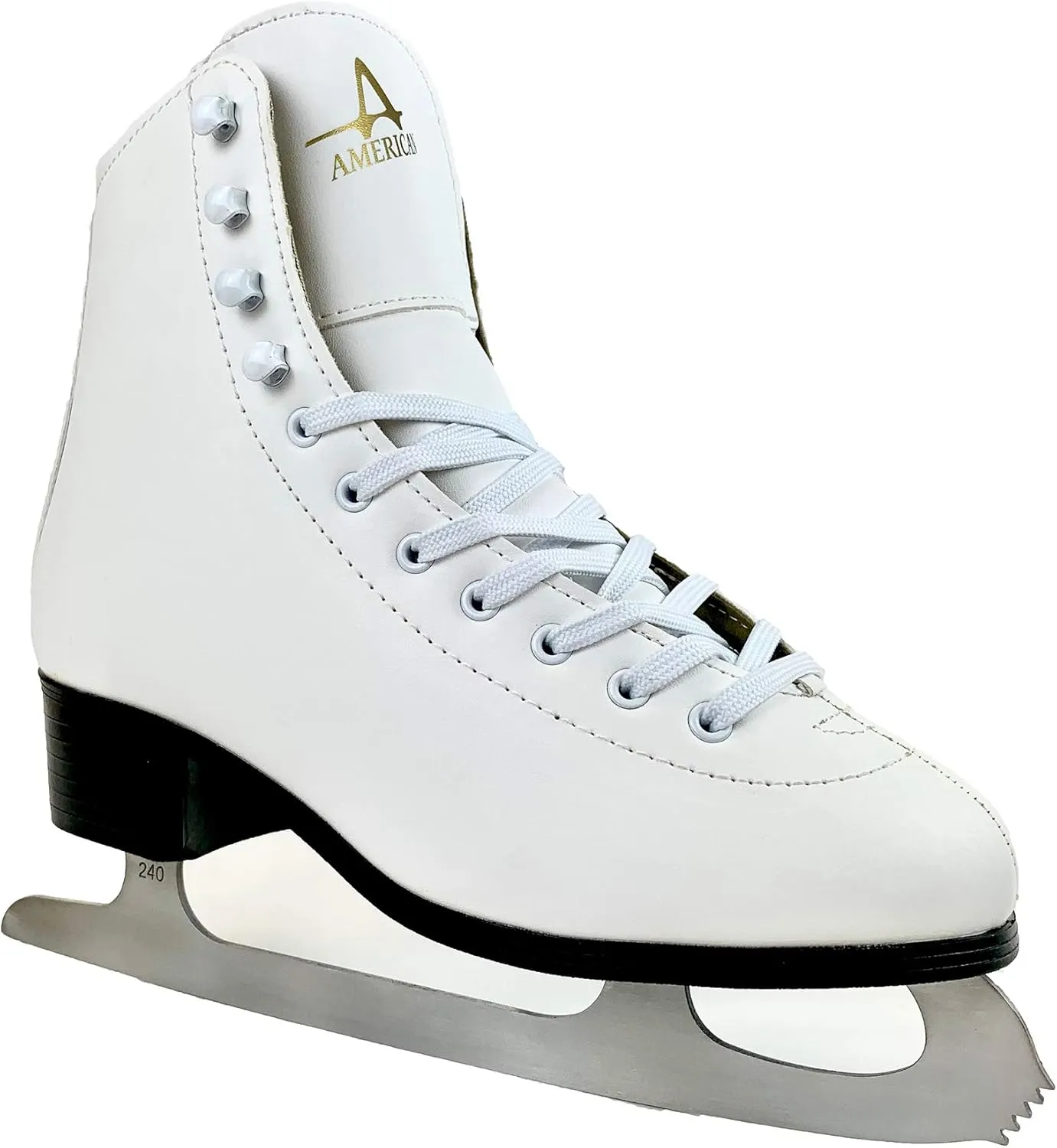 American Athletic Shoe Women's Tricot Lined Ice Skates
